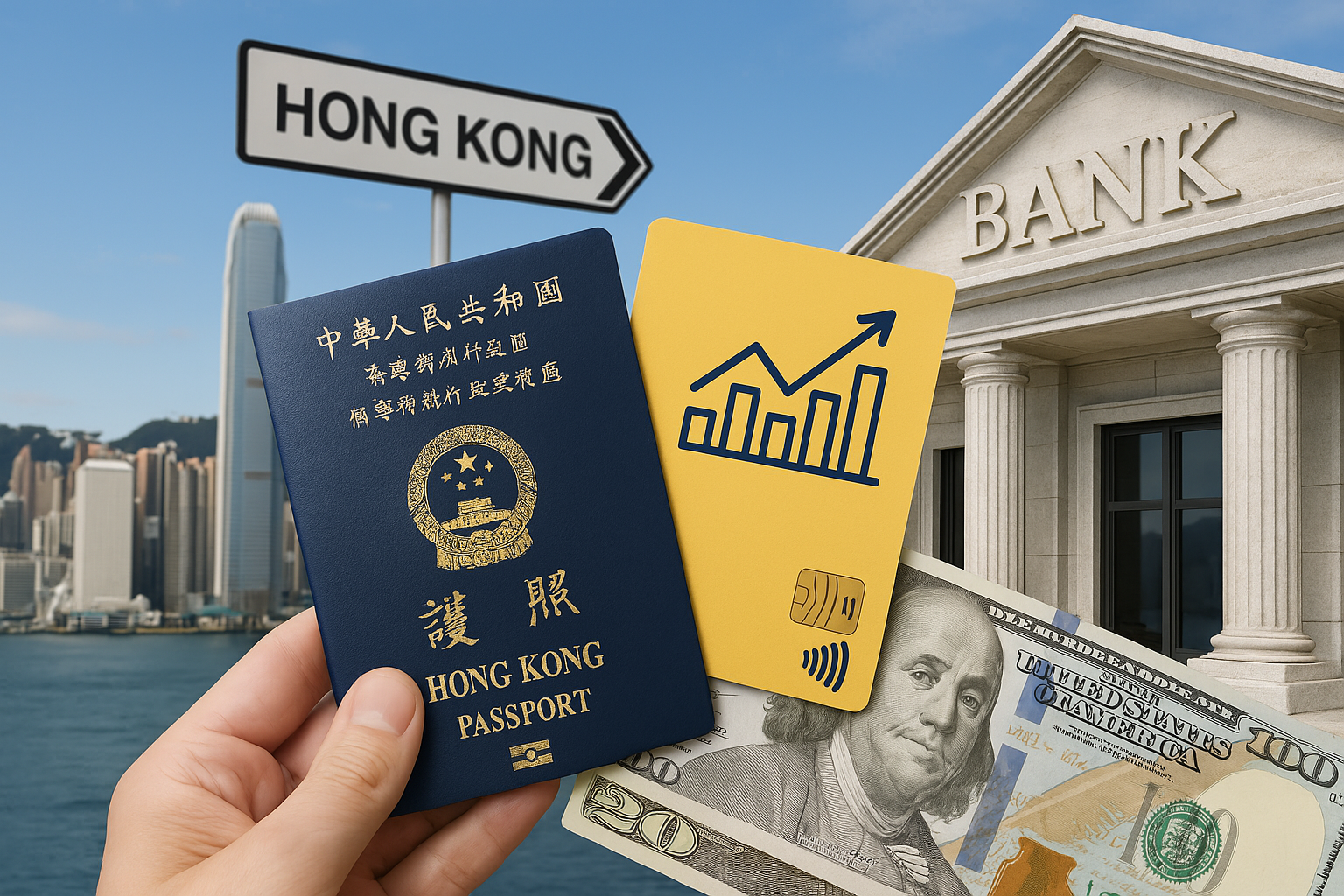 香港汇丰银行开卡记